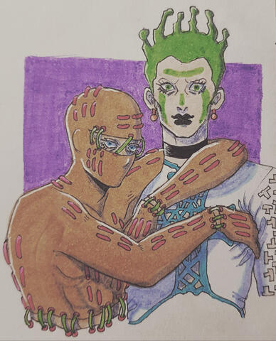 Secco and Cioccolata from JJBA