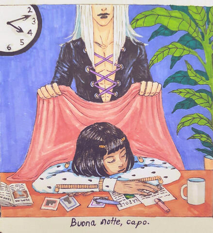 Leone Abbacchio and Bruno Buccellati from JJBA