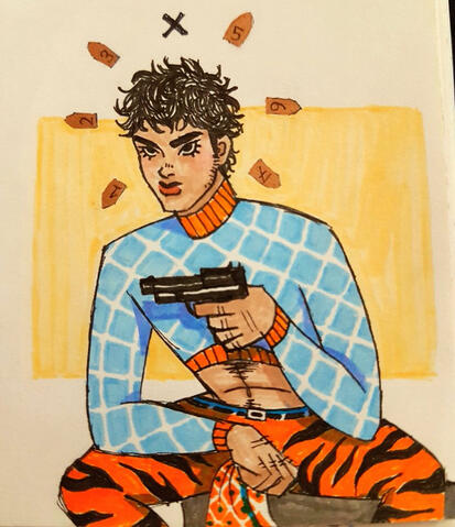 Guido Mista from JJBA