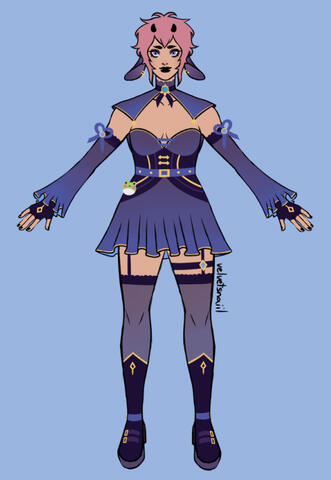 OC: Pim in the Genshin Impact universe